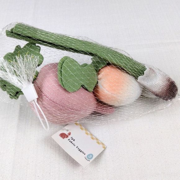 Target BP Fabric Veggies 3ct x 3 - Picture 4 of 4